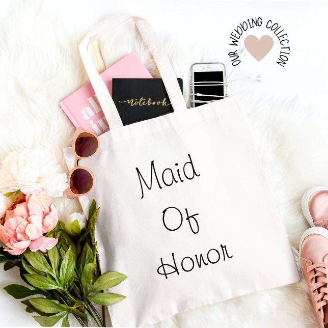 Simple Maid Of Honor Grand Sac fourre-tout (Créateur téléchargé)