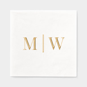 Simple Marié Épouse Mariage 2 Monogramme Initial V