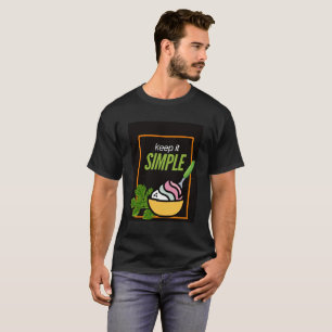 "Simple" Men's Basic T-Shirt