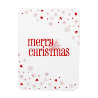 Simple Merry Christmas Magnet