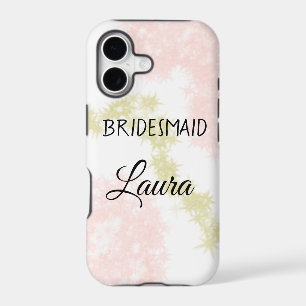 Simple minimal add name bridesmaid gift year