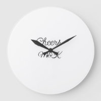 Simple minimal add name cheers couple name custom