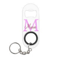 simple minimal add name monogram pink red   