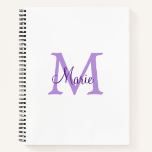 simple minimal add name monogram pink red   throw  notebook