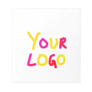 simple minimal add your logo/design here business  notepad