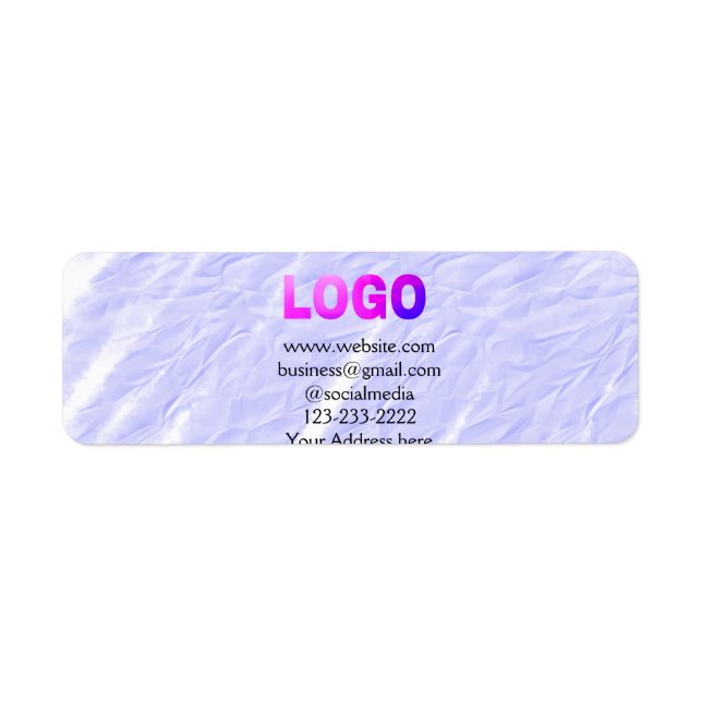 simple minimal add your logo/design here text  thr (Front)
