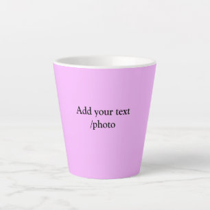 simple minimal add your logo text details coffee latte mug