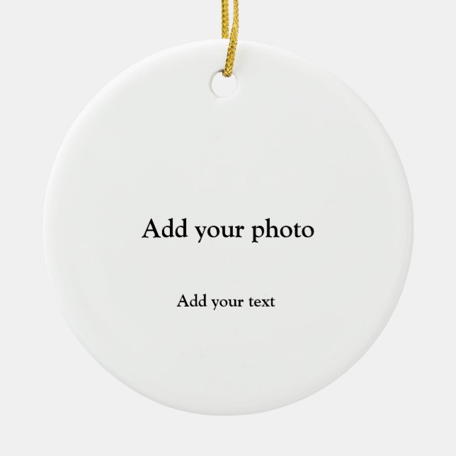 simple minimal add your name bridesmaid wedding ce ceramic ornament (Front)