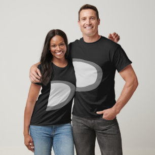 simple minimal add your name MONOGRAM GROOMSMEN  T T-Shirt