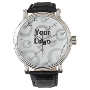 simple minimal add your name MONOGRAM GROOMSMEN  W Watch