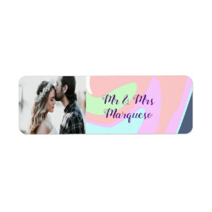 simple minimal add your name photo pastel paint ef