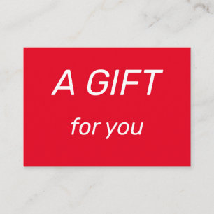 simple minimal add your name text address logo dis business card