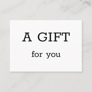 simple minimal add your name text address logo dis business card