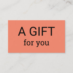 simple minimal add your name text address logo dis business card
