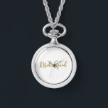 simple minimal add your name text bridesmaid gift  watch<br><div class="desc">design</div>
