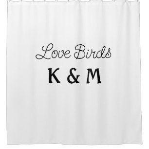 simple minimal add your name text love birds text