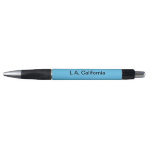 Simple minimal add your name text place city custo pen