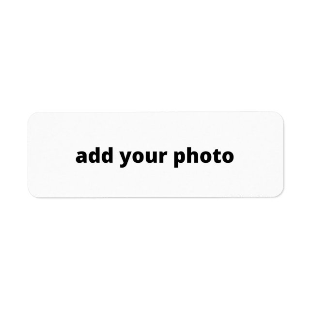 SIMPLE MINIMAL add your photo custom (Front)