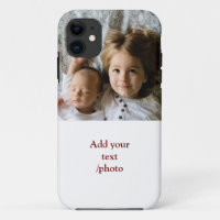 simple minimal ADD YOUR PHOTO TEXT CHRISTMAS    