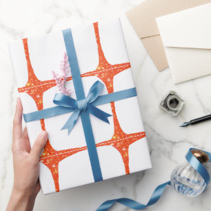 Simple minimal add your photo text glitter sparkle wrapping paper