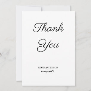 simple minimal add your text birth announcement ca