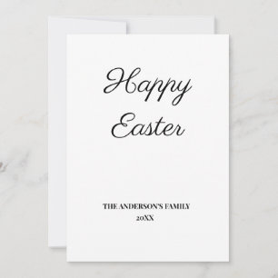 simple minimal add your text easter