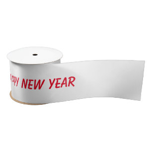 simple minimal add your text monogram name   satin ribbon