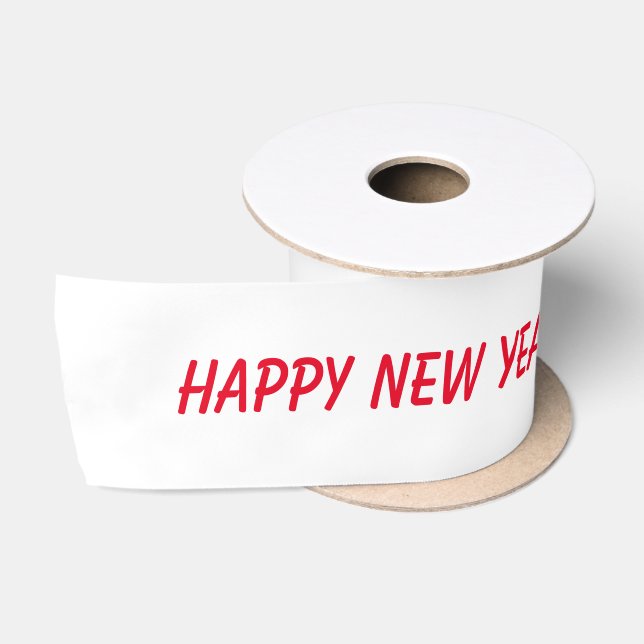 simple minimal add your text monogram name   satin ribbon (Spool)