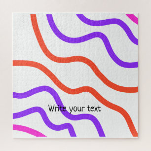 simple minimal add your text photo christmas     j jigsaw puzzle