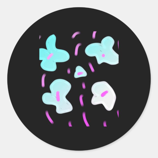 Simple Minimal Add Your Text Photo Christmas T S  Classic Round Sticker (Front)