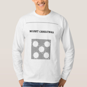 simple minimal add your text photo christmas T-S T-Shirt