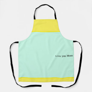 simple minimal apron