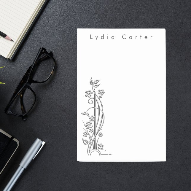 Simple Minimal Basic Black and White Post-it Notes (Creator Uploaded)