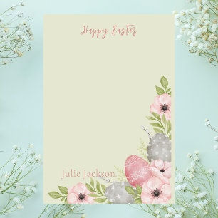 Simple Minimal Basic Easter Post-it Notes