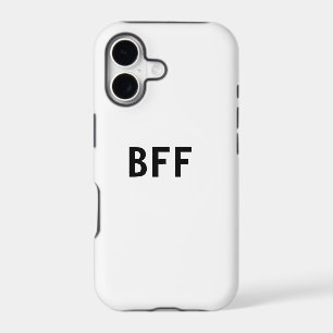 Simple minimal BFF best friends family custom name