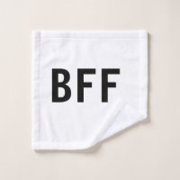 Simple minimal BFF best friends family custom name