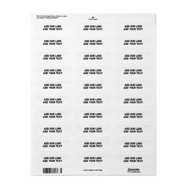 Simple minimal colourful abstract add your text ce (Full Sheet)