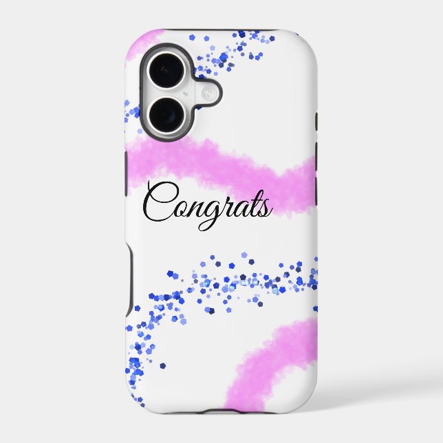Simple minimal congratulations add your text name  (Back)