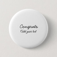Simple minimal congratulations graduation add your