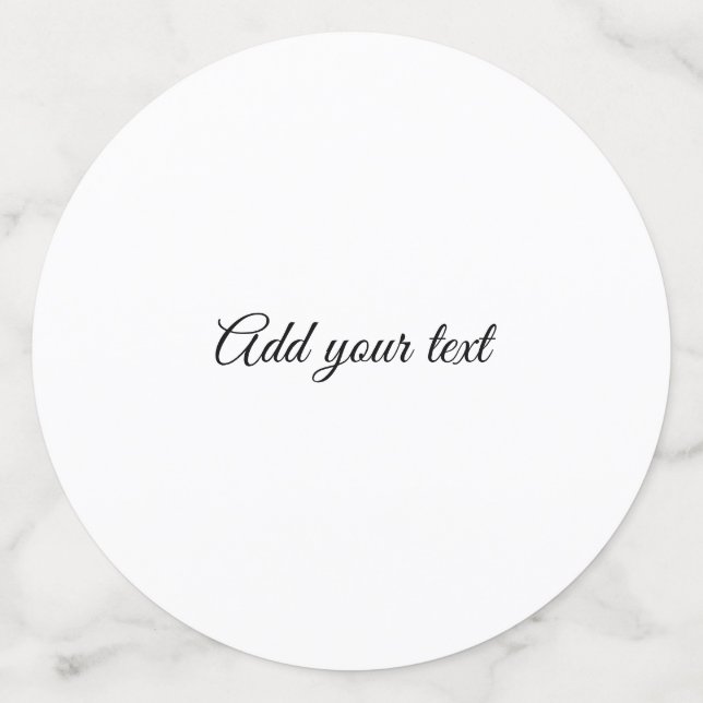 Simple minimal congratulations graduation add your confetti (Large Back)