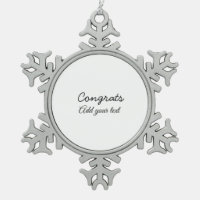 Simple minimal congratulations graduation add your