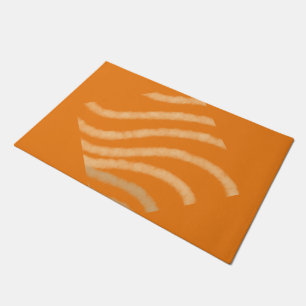 simple minimal custom add your logo address websit doormat