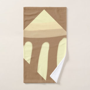simple minimal custom add your logo address websit hand towel