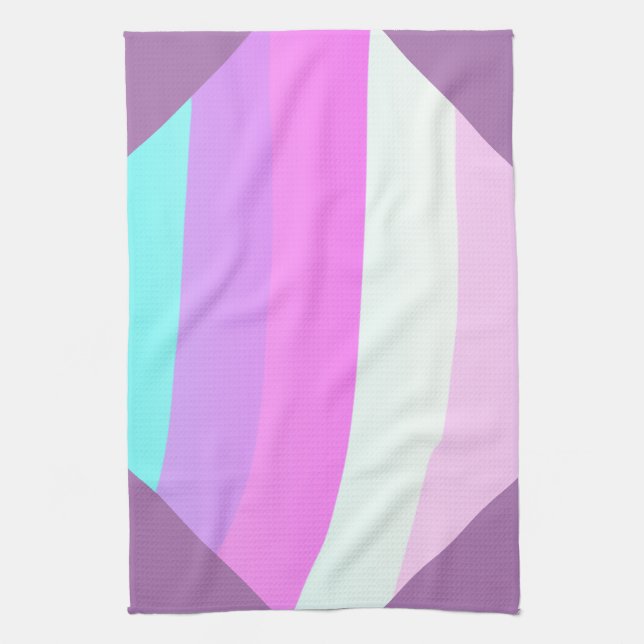 simple minimal custom add your logo address websit kitchen towel (Vertical)