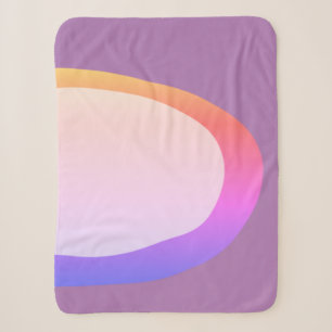 simple minimal custom add your logo address websit sherpa blanket