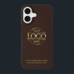 Simple Minimal Custom Business Company Logo iPhone 16 Case<br><div class="desc">Showcase your brand with this custom business logo iPhone case — designed for professionals, entrepreneurs, and small business owners who want to promote their company in a sleek and modern way. This personalized iPhone case features your company logo, business name, or tagline, making it a perfect promotional item or corporate...</div>