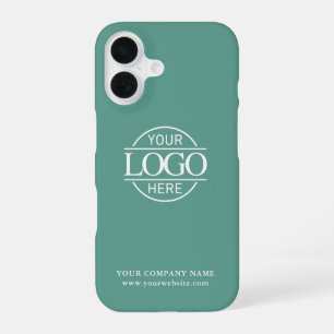 Simple Minimal Custom Business Company Logo iPhone 16 Case