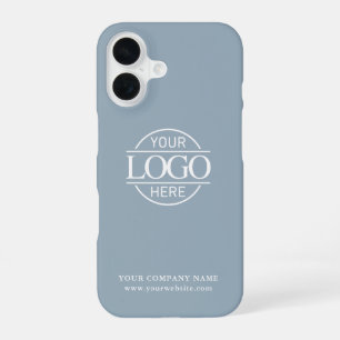 Simple Minimal Custom Business Company Logo iPhone 16 Case