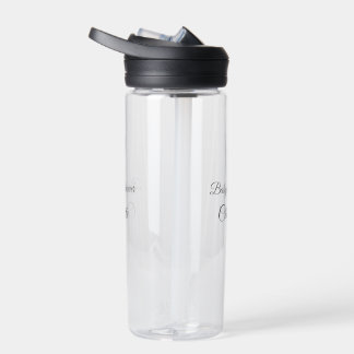 SIMPLE MINIMAL.CUTIE ADD NAME BABY baby shower Thr Water Bottle