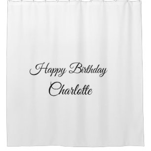 SIMPLE MINIMAL.CUTIE ADD NAME BABY happy birthday 